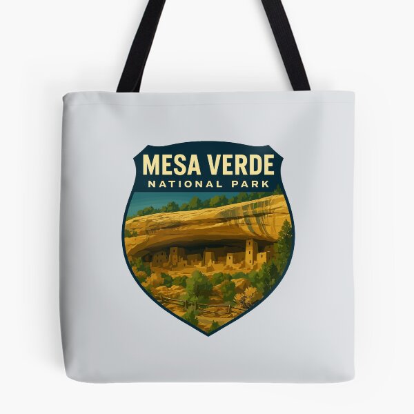 Item preview, Mesa Verde National Park Colorado Retro Sticker designed and sold by Ismeal Von.