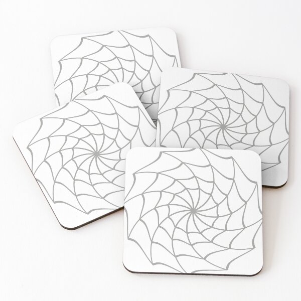 Item preview, Spider web round twisted gray. Series designed and sold by ZorianArt.