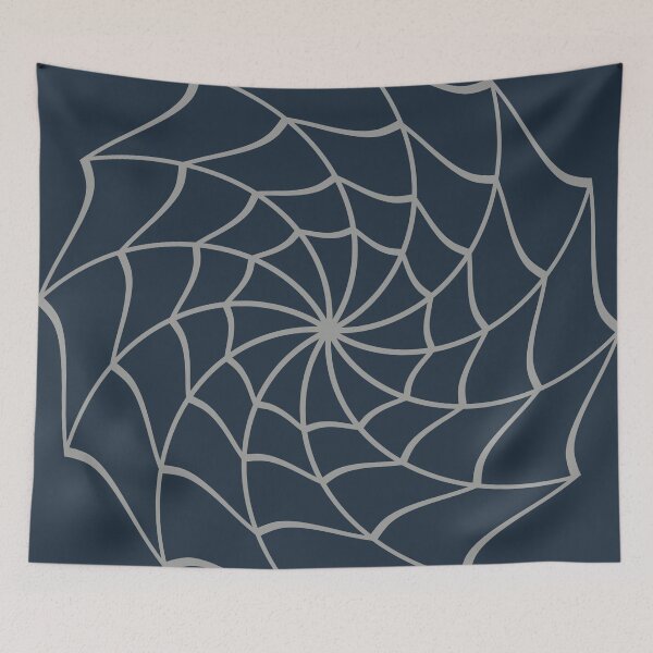 Item preview, Spider web round twisted gray. Series designed and sold by ZorianArt.