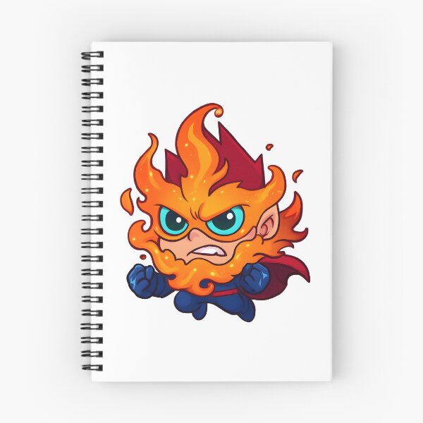 Item preview, Fiery Hero Chibi designed and sold by OlivieFarm.