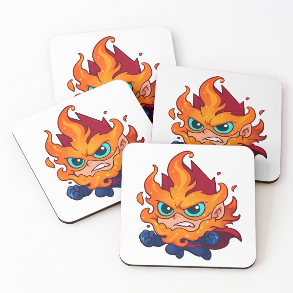 Item preview, Fiery Hero Chibi designed and sold by OlivieFarm.