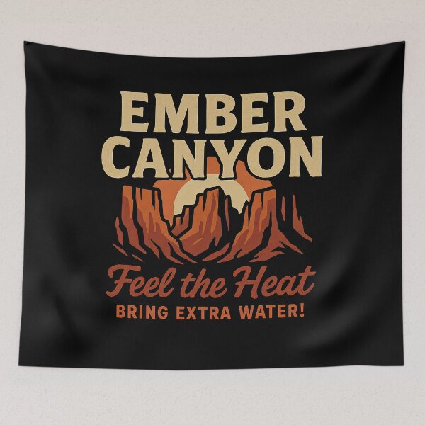 Item preview, Canyon Heat and Fiery Horizons designed and sold by EdvvinStudios.