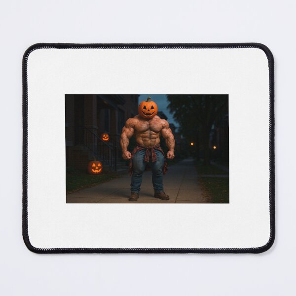 Item preview, Jack O'Lantern Mask designed and sold by BodybuildersInc.