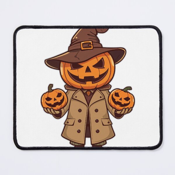 Item preview, Pumpkin Jack-O'-Lantern Scarecrow Character Mascot  designed and sold by lovelynong.