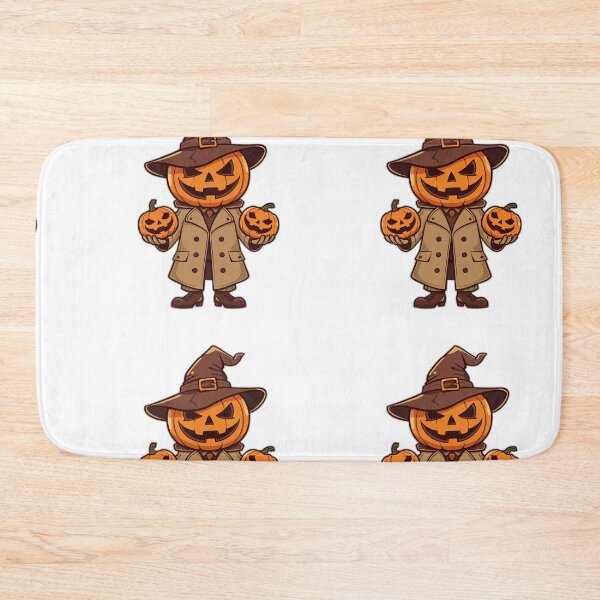 Item preview, Pumpkin Jack-O'-Lantern Scarecrow Character Mascot  designed and sold by lovelynong.