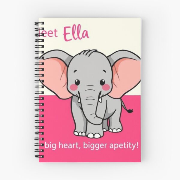 Item preview, Meet Ella the Elephant — big heart, bigger appetite designed and sold by SSMC DREAM DESIGN.