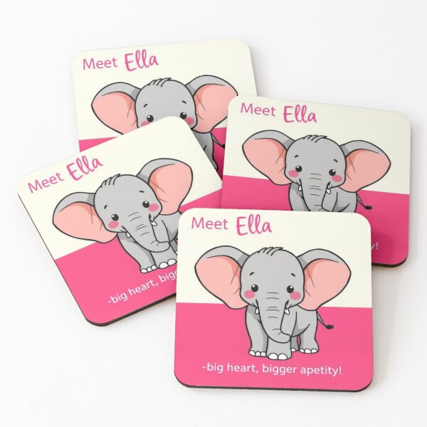 Item preview, Meet Ella the Elephant — big heart, bigger appetite designed and sold by SSMC DREAM DESIGN.