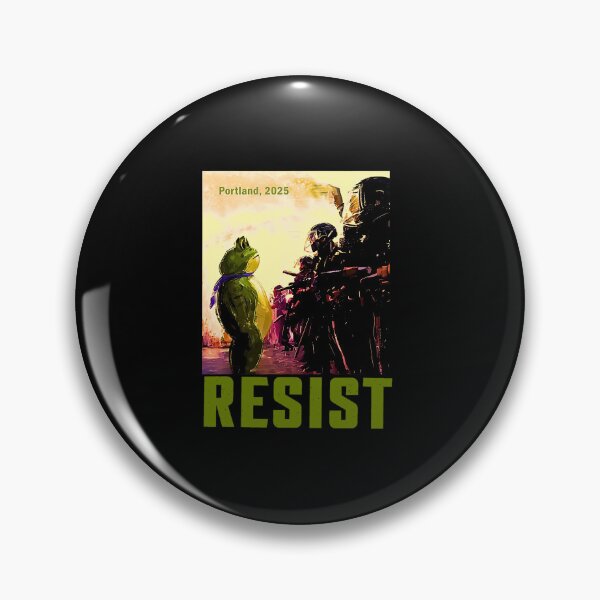 Item preview, Resist Portland Frog Protest,Anti ICE Anti Fascism Vintage Activist , Resistance  designed and sold by FerminVigo.