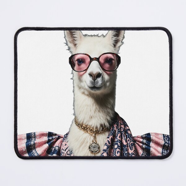 Item preview, Luna the Lama Graphic Art designed and sold by Art Crea Nova.
