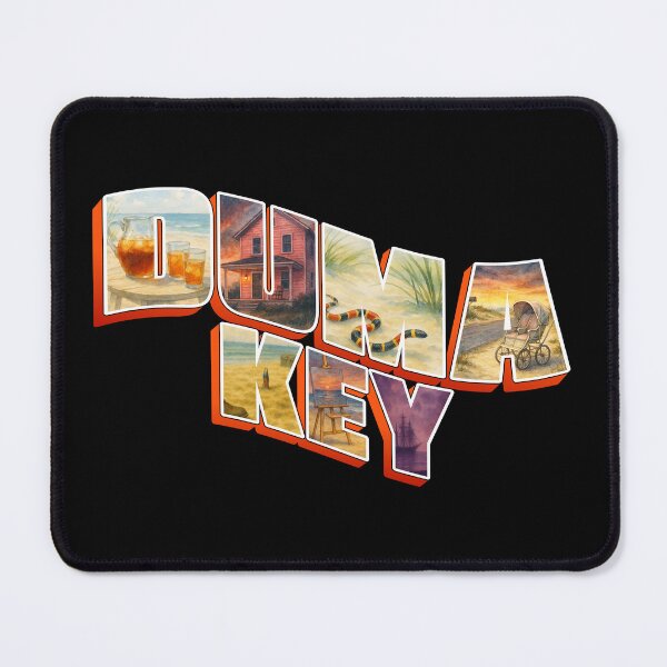 Item preview, Duma Key (Dark Edition) – Vintage Horror Postcard Design designed and sold by TheDisloyalists.