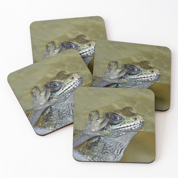 Item preview, Sailfin Dragon Saying Hi From The Water designed and sold by KillNFuel.