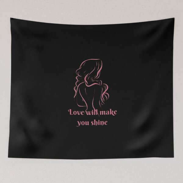 Item preview, Pink Glitter Woman Sweet Illustration designed and sold by ArtMochis.