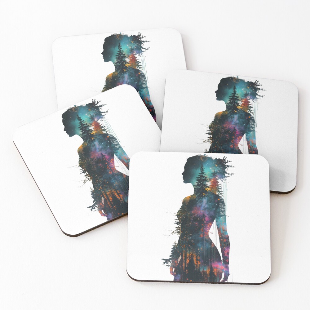 Item preview, Coasters (Set of 4) designed and sold by AbstractAnom.