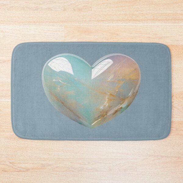 Item preview, October Birthstone - Opal Heart Poster designed and sold by fatchairprint.
