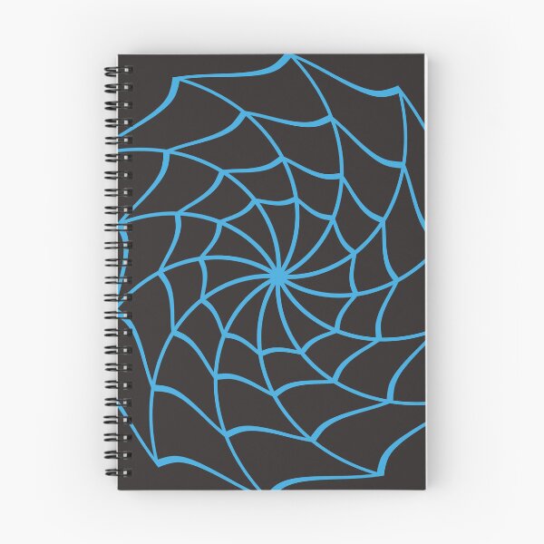 Item preview, Spider web round twisted blue. Series designed and sold by ZorianArt.