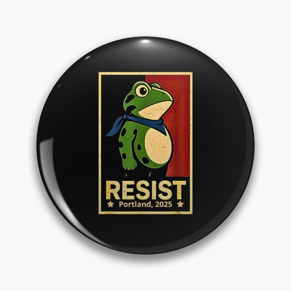 Item preview, Portland-Frog-Protest designed and sold by FerminVigo.