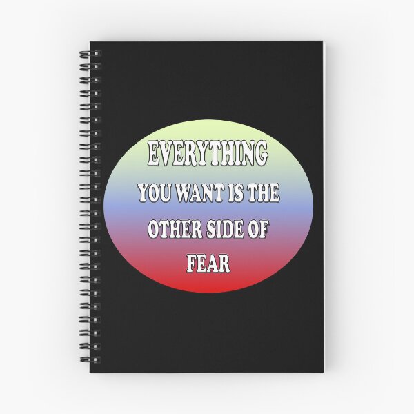 Item preview, Everything you want, is the other side of fear! designed and sold by PicsByTony.
