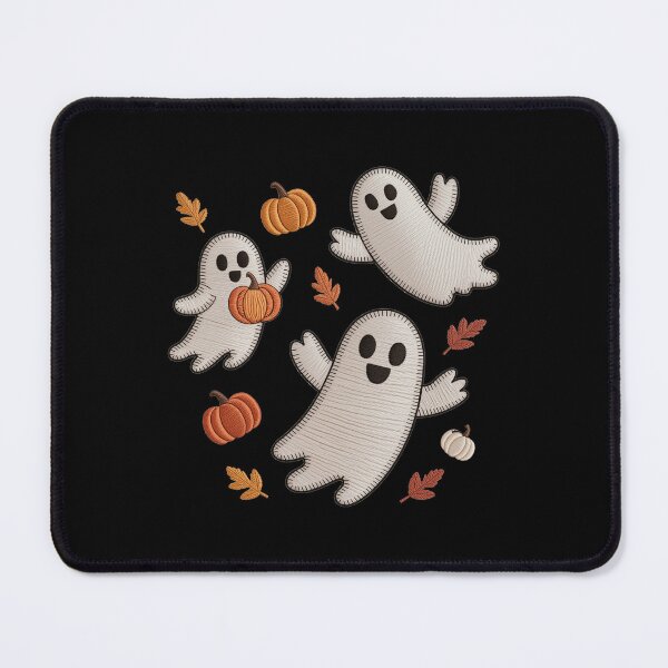 Item preview, embroidered ghosts designed and sold by jkrphoto.