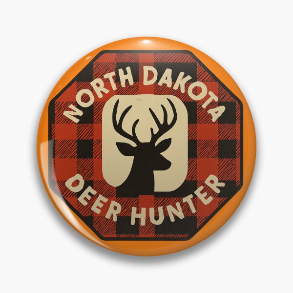 Item preview, North Dakota Deer Hunter designed and sold by Broken Antler Designs .