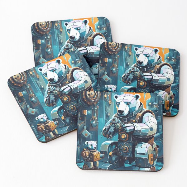 Item preview, Robot Bear designed and sold by Sharon Schwalbe.
