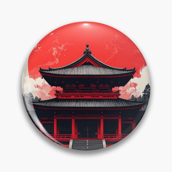 Item preview, Red Sun on the Black Temple SQUAR designed and sold by Seydou KONÉ.