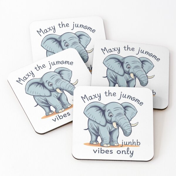 Item preview, Maxy the Elephant – bringing jumbo vibes only designed and sold by SSMC DREAM DESIGN.