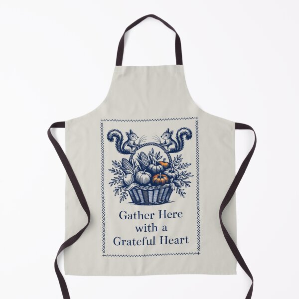 Item preview, Autumn Gathering with Pumpkins and Squirrels designed and sold by SplashTastic.