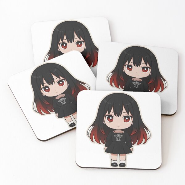 Item preview, Magical Girl Site: Dark Aesthetic Chibil Chibi Heroine designed and sold by OlivieFarm.