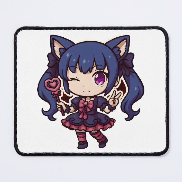 Item preview, Magical Girl Site: Purple Cat Chibi designed and sold by OlivieFarm.