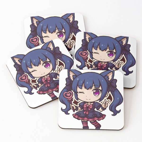 Item preview, Magical Girl Site: Purple Cat Chibi designed and sold by OlivieFarm.