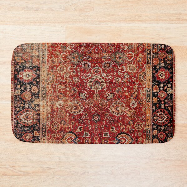 Item preview, 17th Century Afghanistan Rug Print designed and sold by Vicky Brago-Mitchell®.