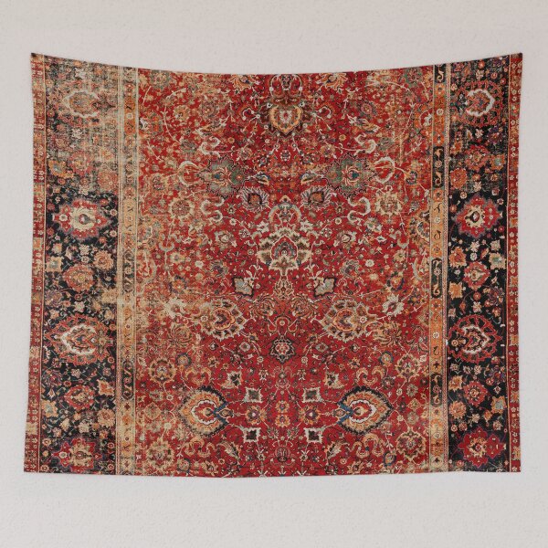 Item preview, 17th Century Afghanistan Rug Print designed and sold by Vicky Brago-Mitchell®.