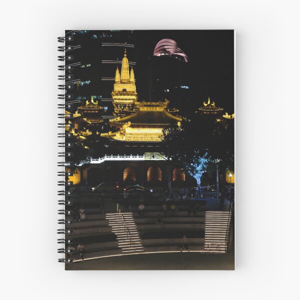 Item preview, Cabevo-Shanghai-JinAn-Tempel-Night designed and sold by cabevo.