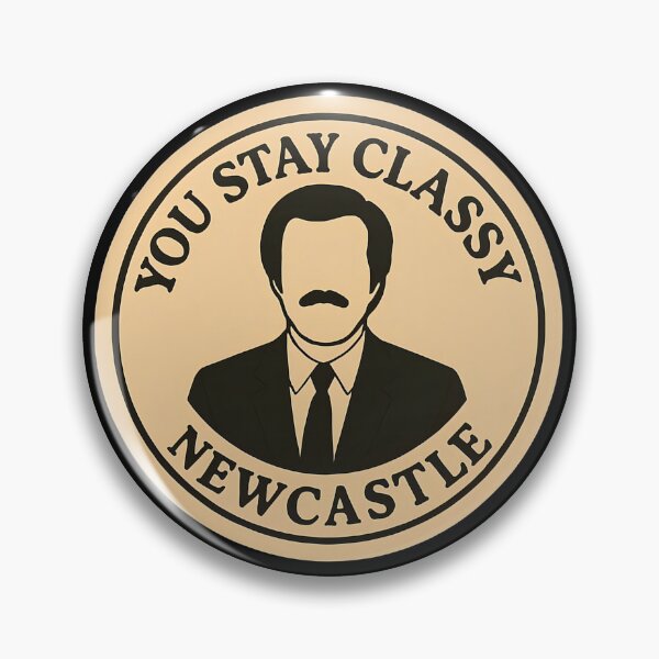 Item preview, Anchorman Inspired Retro UK Print: Newcastle designed and sold by PinUpPizzazz.
