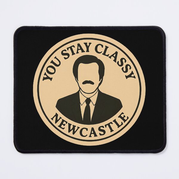 Item preview, Anchorman Inspired Retro UK Print: Newcastle designed and sold by PinUpPizzazz.
