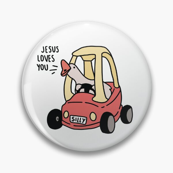 Item preview, Honk, Jesus Loves You designed and sold by sketchedbylil.