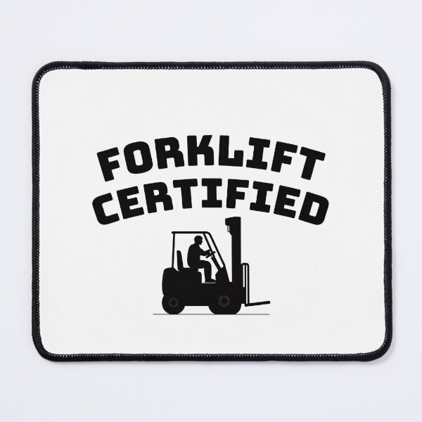 Item preview, Funny Forklift Operators Forklift Certified Warehouse Crew Humor Gift designed and sold by MouDantArts.