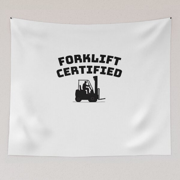 Item preview, Funny Forklift Operators Forklift Certified Warehouse Crew Humor Gift designed and sold by MouDantArts.