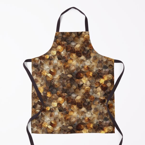 Item preview, citrine honeycomb golden hexagons designed and sold by EarthenEmbers.