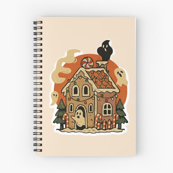 Item preview, Haunted Gingerbread House Sticker – Spooky Holiday 1 designed and sold by The Digital Compass.