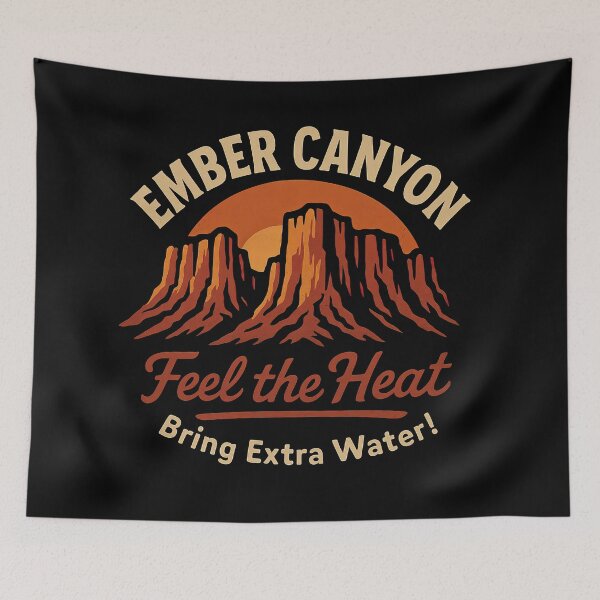 Item preview, Sunburn Trail at Ember Canyon designed and sold by EdvvinStudios.
