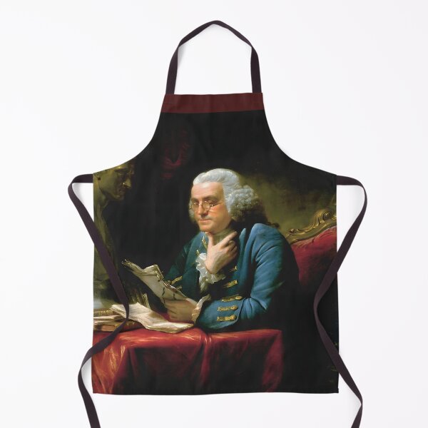 Item preview, Portrait of Benjamin Franklin - David Martin designed and sold by Jon-Baran.