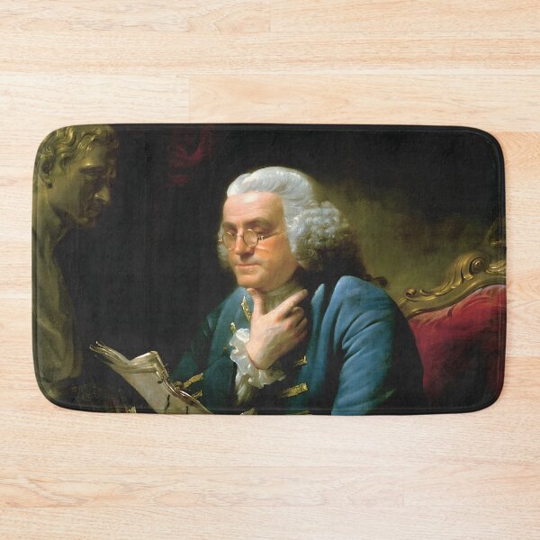 Item preview, Portrait of Benjamin Franklin - David Martin designed and sold by Jon-Baran.