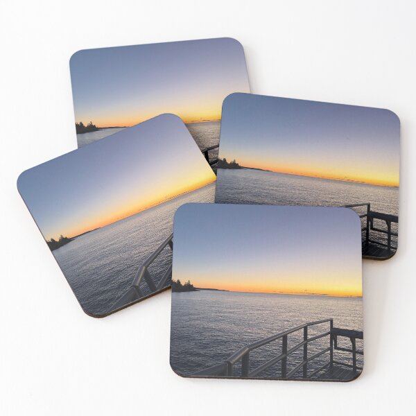 Item preview, Sunrise on Lake Superior - McQuade Harbor designed and sold by anashiking.