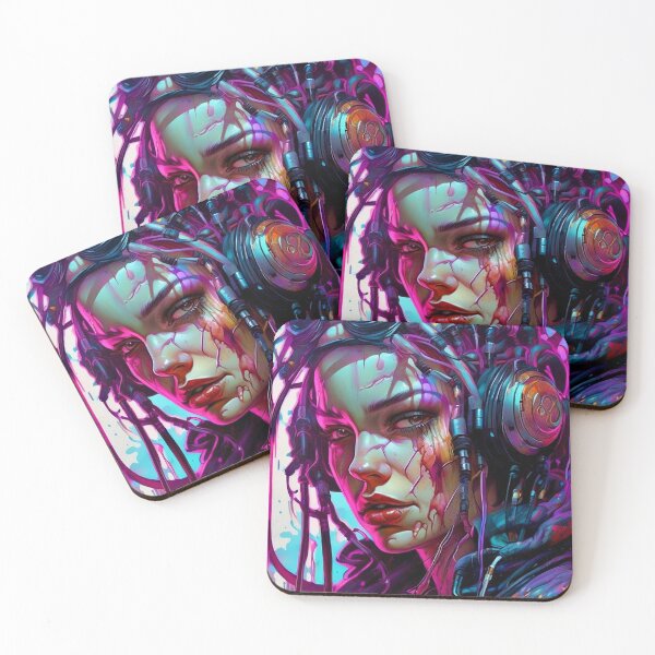 Item preview, Cyberpunk Operator - Sci Fi Art concept designed and sold by Delerat7.
