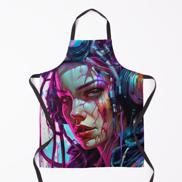 Item preview, Cyberpunk Operator - Sci Fi Art concept designed and sold by Delerat7.