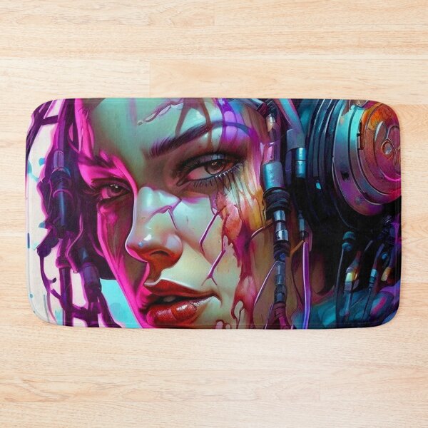 Item preview, Cyberpunk Operator - Sci Fi Art concept designed and sold by Delerat7.