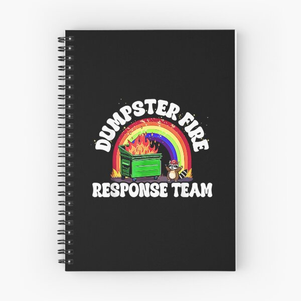 Item preview,  Dumpster Fire Response Team with Raccoon and Possum designed and sold by FerminVigo.