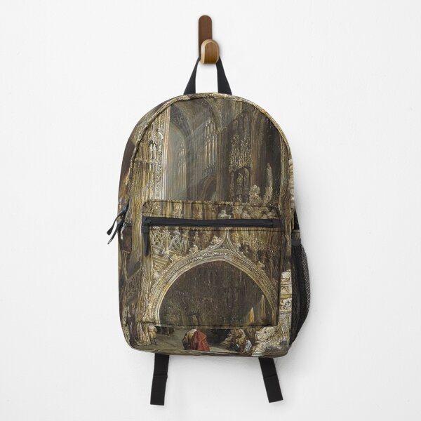 Item preview, Interior View of a Cathedral — Genaro Pérez Villaamil (c. 1850) designed and sold by Art Outlaws.