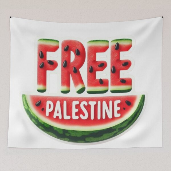 Item preview, Free Palestine Watermelon — Symbol of Resistance and Hope designed and sold by EpiphanyArt28.